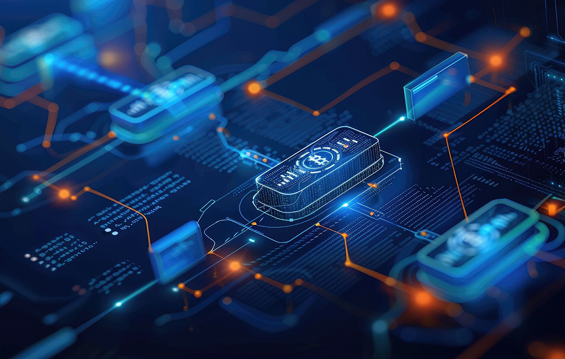 Abstract blurred for Crypto product tour